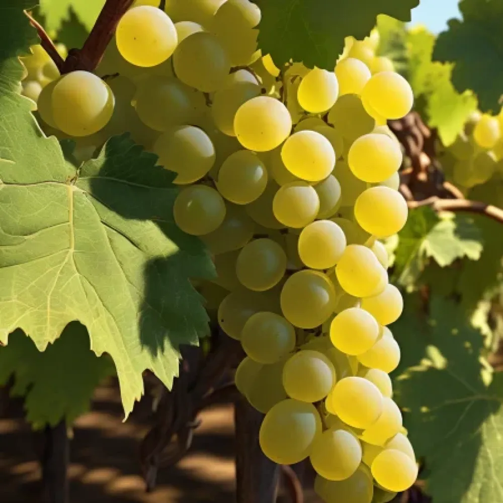 Viță de vie soiul Misket Vrachanski - soi alb de vin - coacere mijlocie