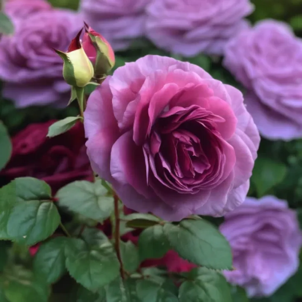 Trandafir Seducție Magenta - cu rădăcină nudă
