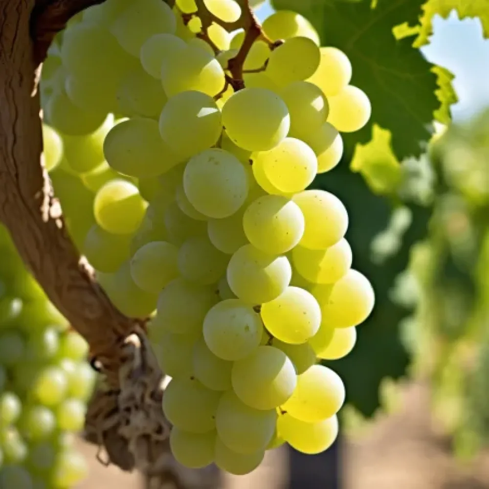 Viță de vie soiul Sentinel Seedless - soi de struguri albi de masă, fără semințe - cu coacere timpurie
