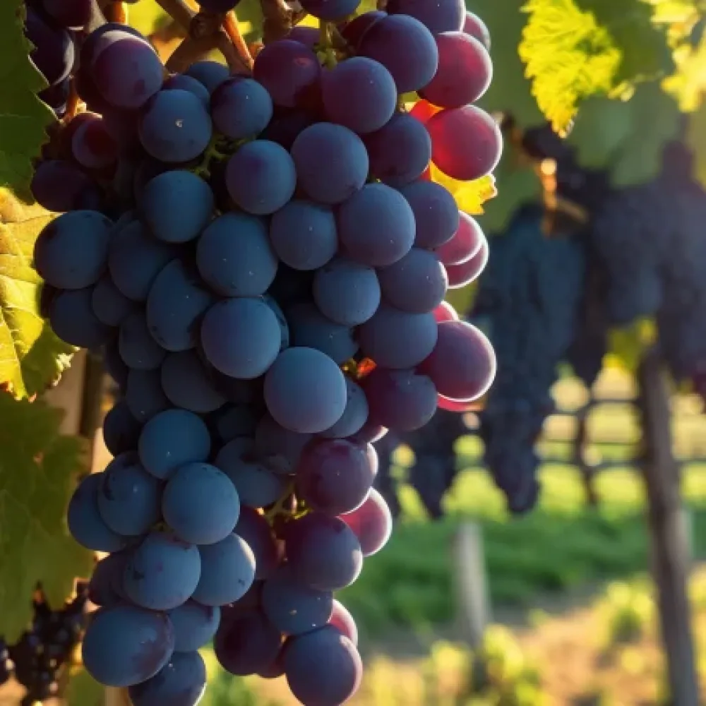 Viță de vie soiul Melnik 55 - soi de struguri de vin - cu coacere timpurie