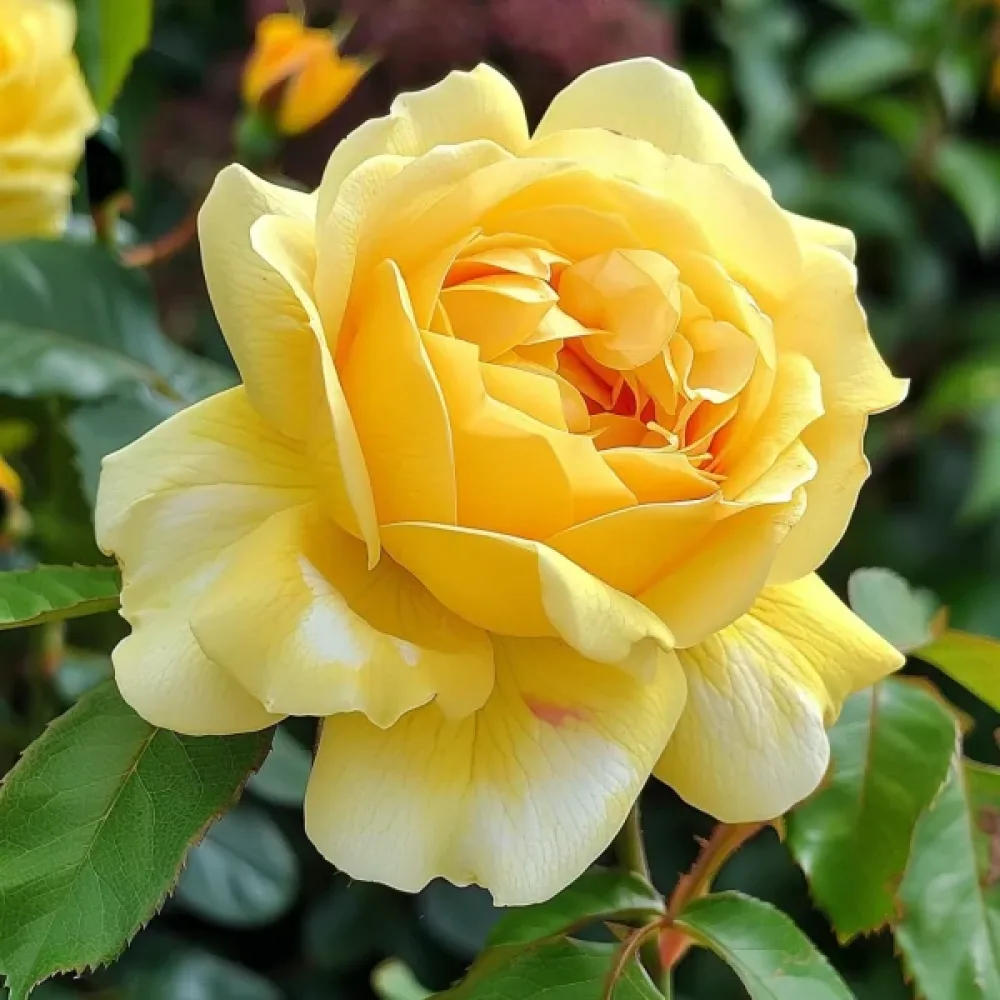 Trandafir Golden Fairy (auriu)