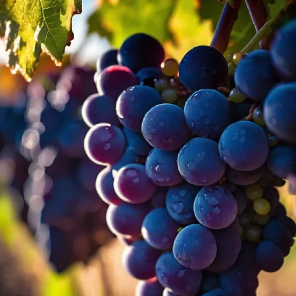 Viță de vie soiul Merlot - cu coacere mijlocie