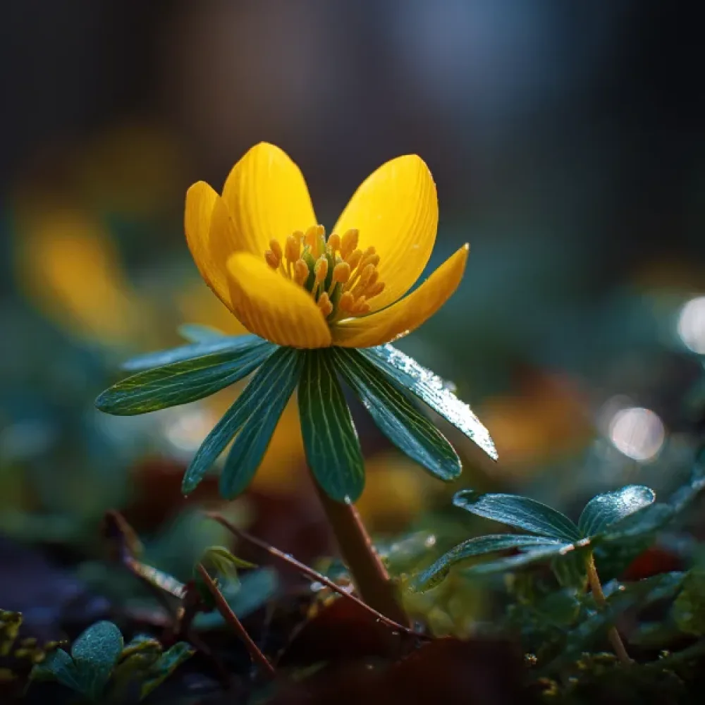 Eranthis cilicica (galben)