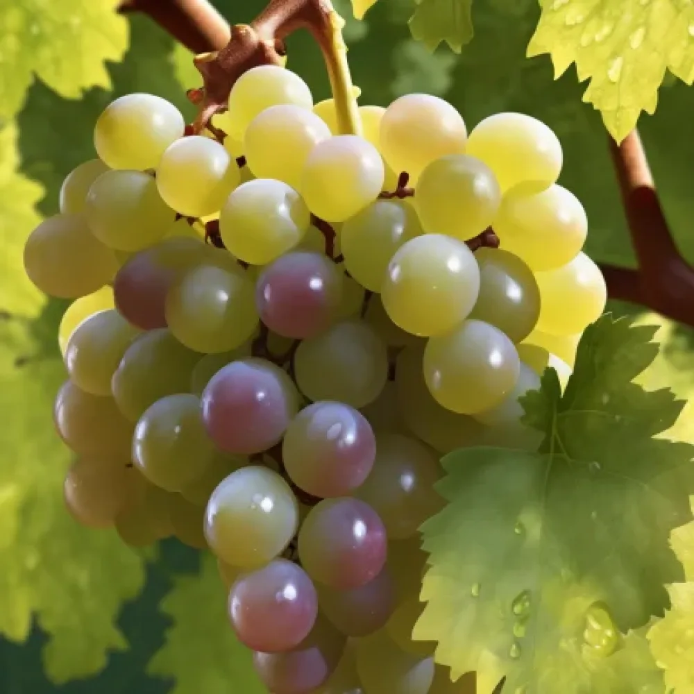 Viță-de-vie Perla de Csaba (perla albă) - cu maturare timpurie