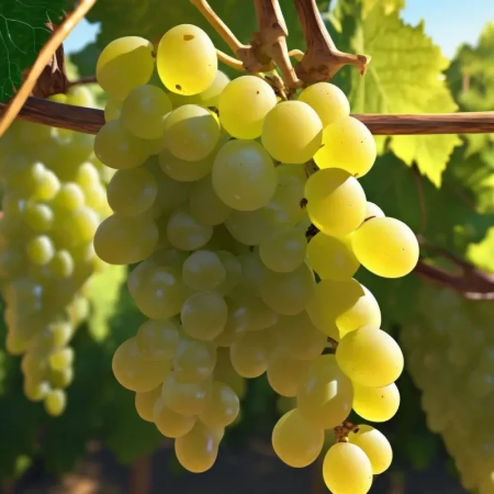 Viță de vie soiul Misket Vrachanski - soi alb de vin - coacere mijlocie