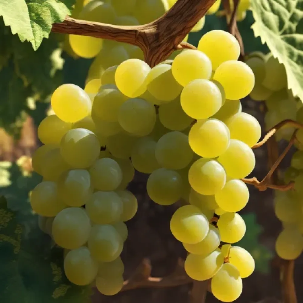 Viță de vie soiul Misket Vrachanski - soi alb de vin - coacere mijlocie