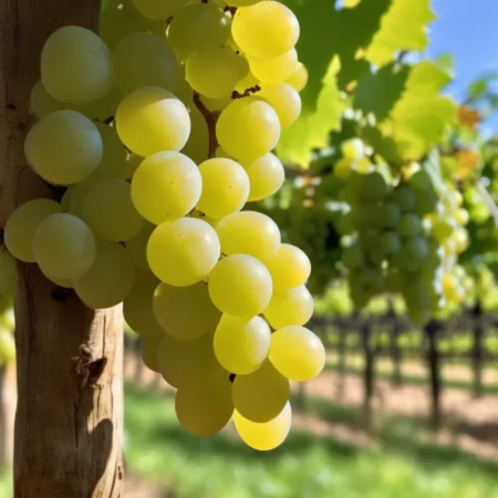 Viță de vie soiul Sentinel Seedless - soi de struguri albi de masă, fără semințe - cu coacere timpurie
