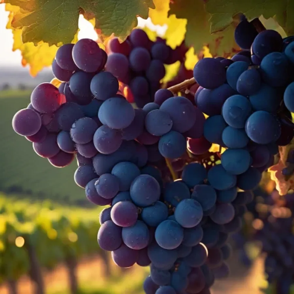Viță de vie soiul Merlot - cu coacere mijlocie
